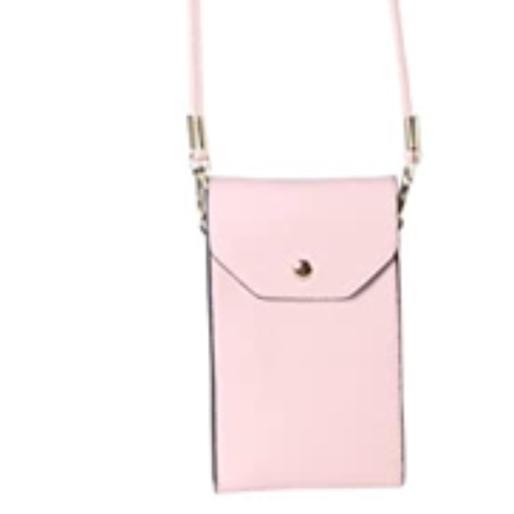 Diophy PU Leather Light Weight Cellphone Smartphone Cross Body Wallet Purse